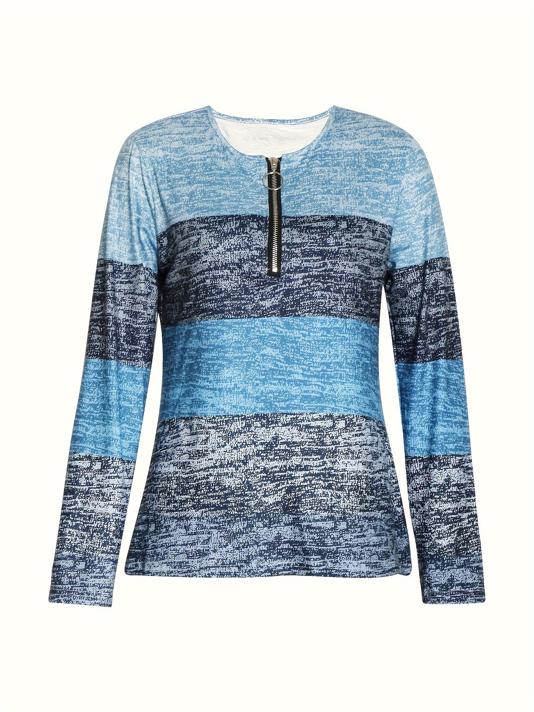 Marianne | Quarter-Zip Long Sleeve Top