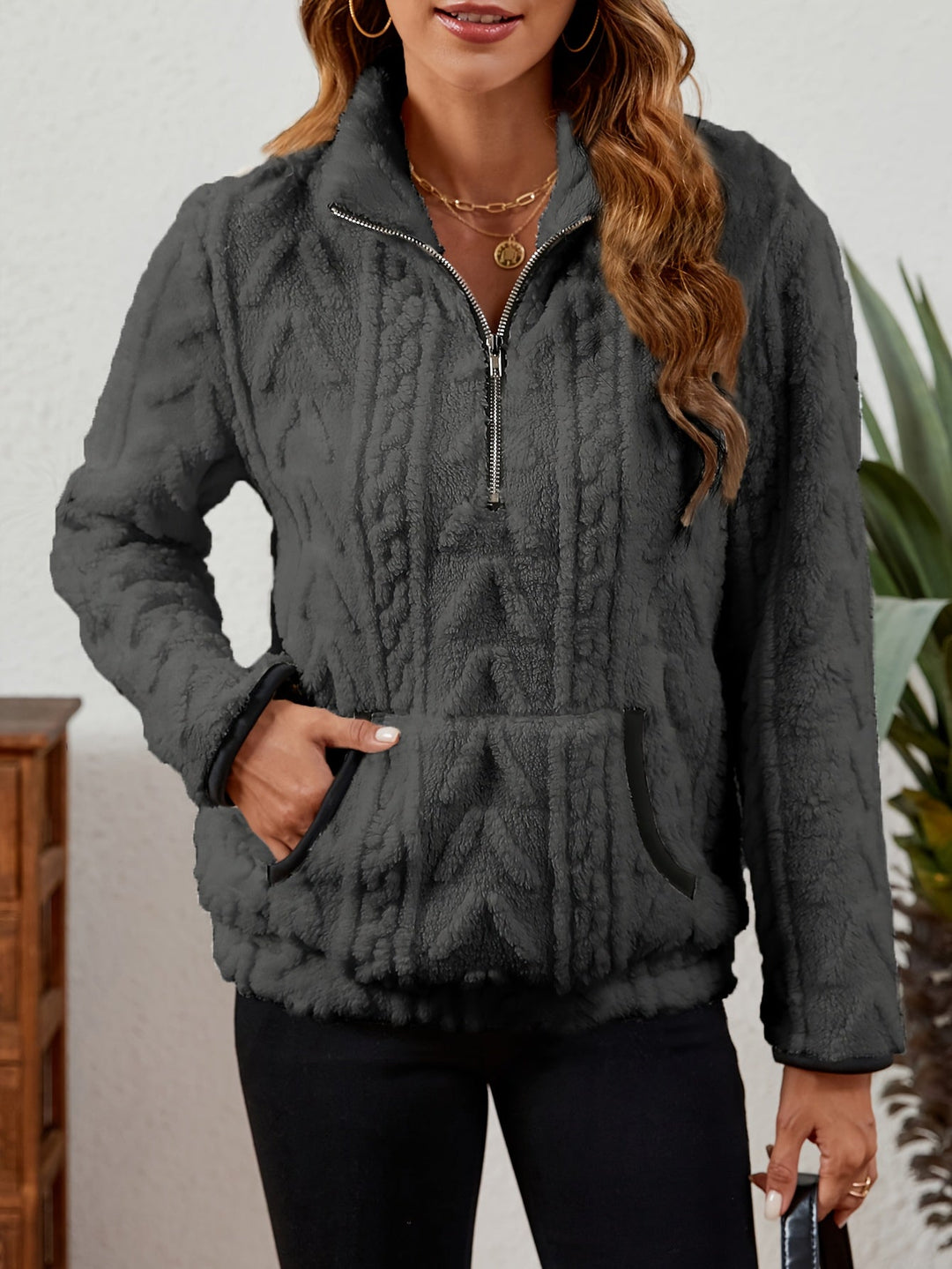 Sabine | Cozy Half-Zip Pullover