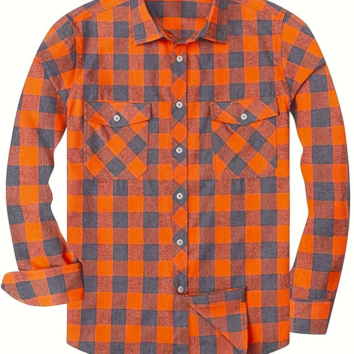 Grady | Classic Plaid Button-Up Shirt