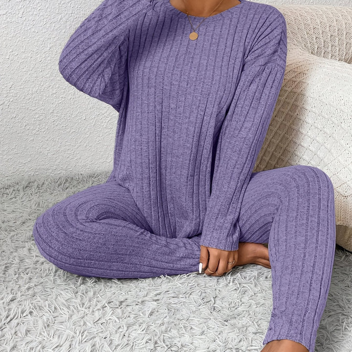 Marlowe | Ribbed Lounge Two-Piece Set