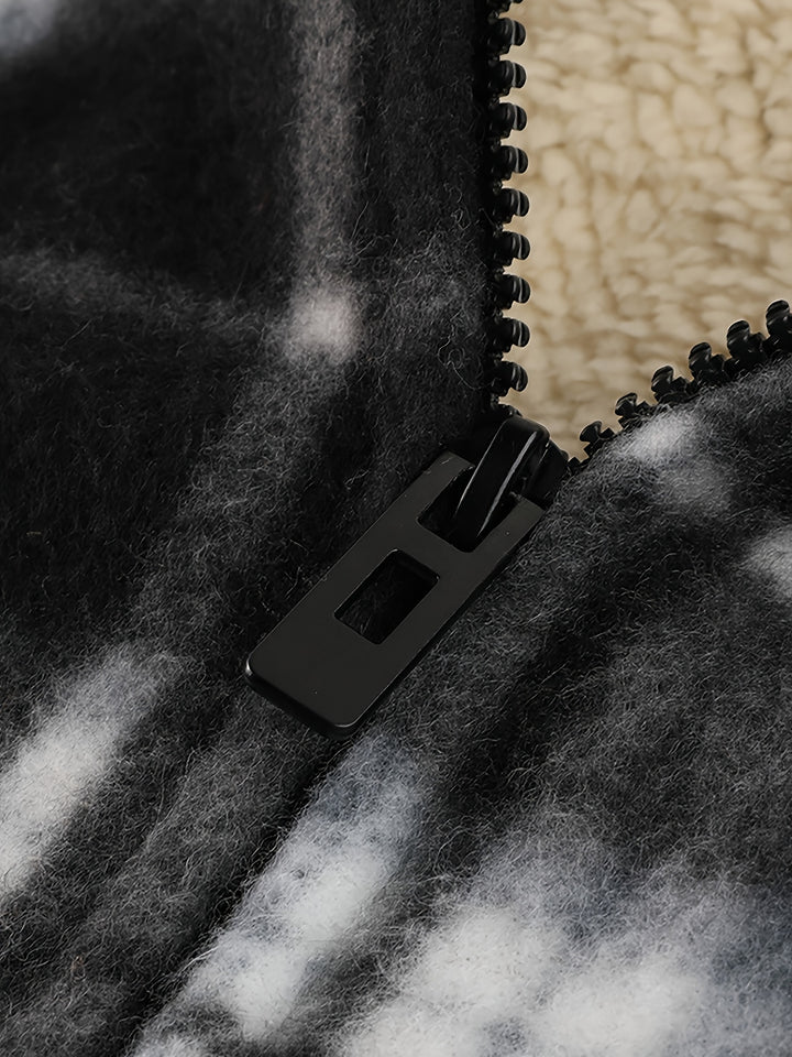 Rhodes | Hooded Plaid Jacket