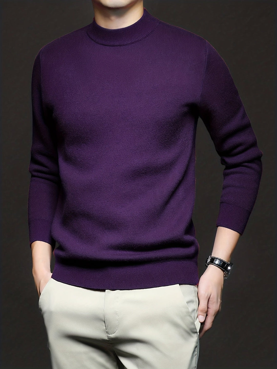 Harlan | Refined High-Neck Sweater
