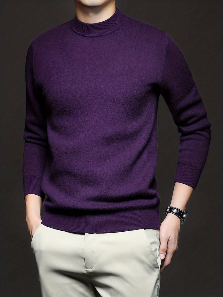 Harlan | Refined High-Neck Sweater