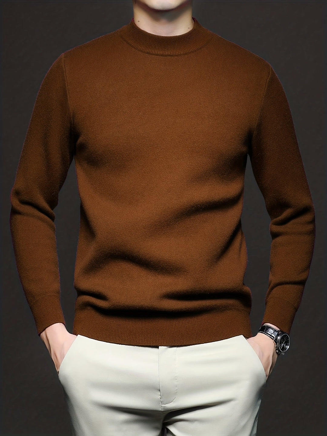 Harlan | Refined High-Neck Sweater