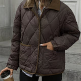 Rosalind | Quilted Diamond Padded Jacket