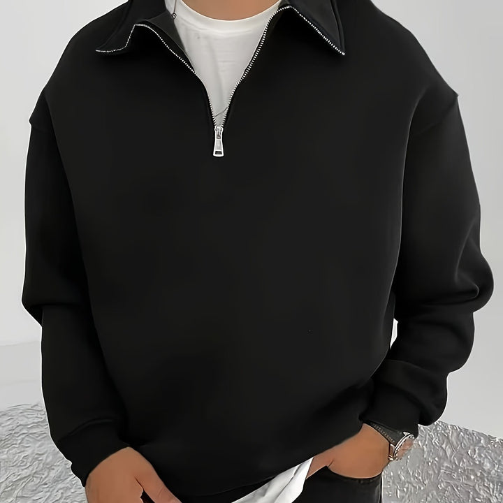 Graham | Cozy Half-Zip Sweatshirt