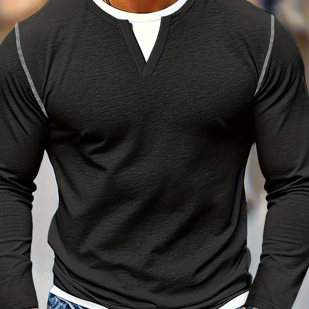 Dean | Refined Notch-Neck Henley
