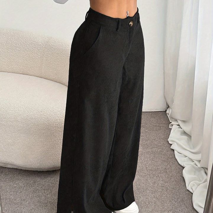 Patricia | Tailored Straight-Leg Pants
