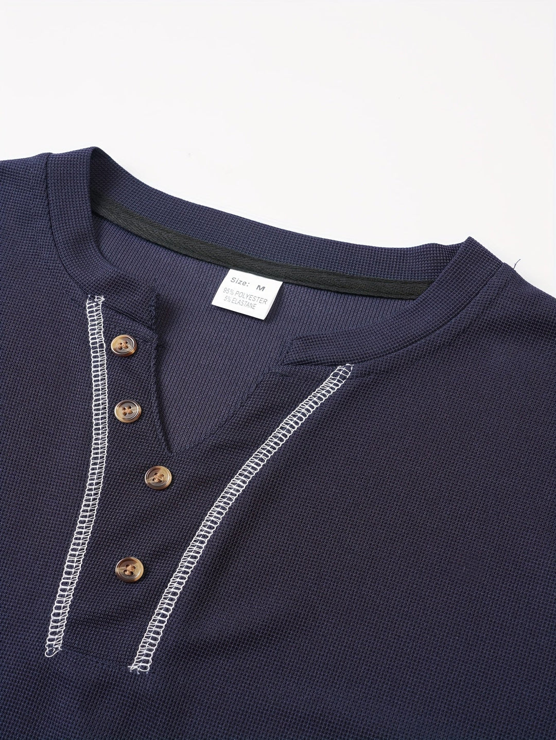 Sawyer | Textured Short Sleeve Henley