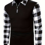 Ellis | Half-Zip Collared Polo Shirt