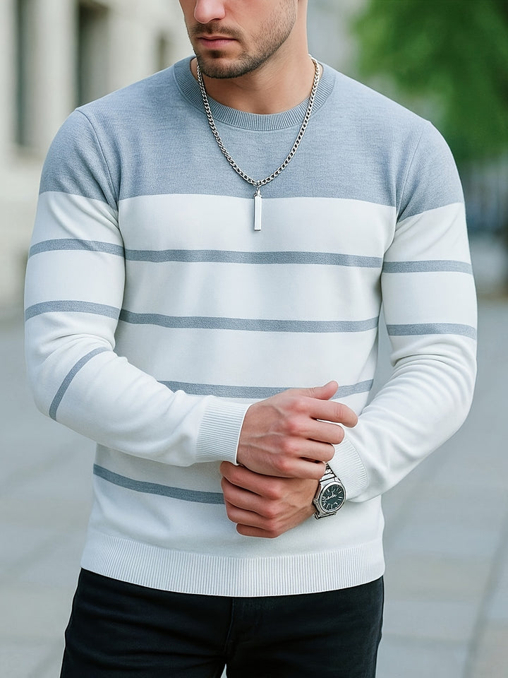 Hamish | Refined Striped Sweater