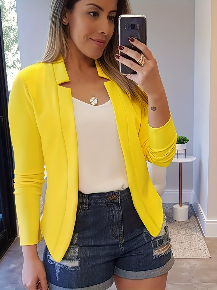 Marguerite | Open Front Tailored Blazer