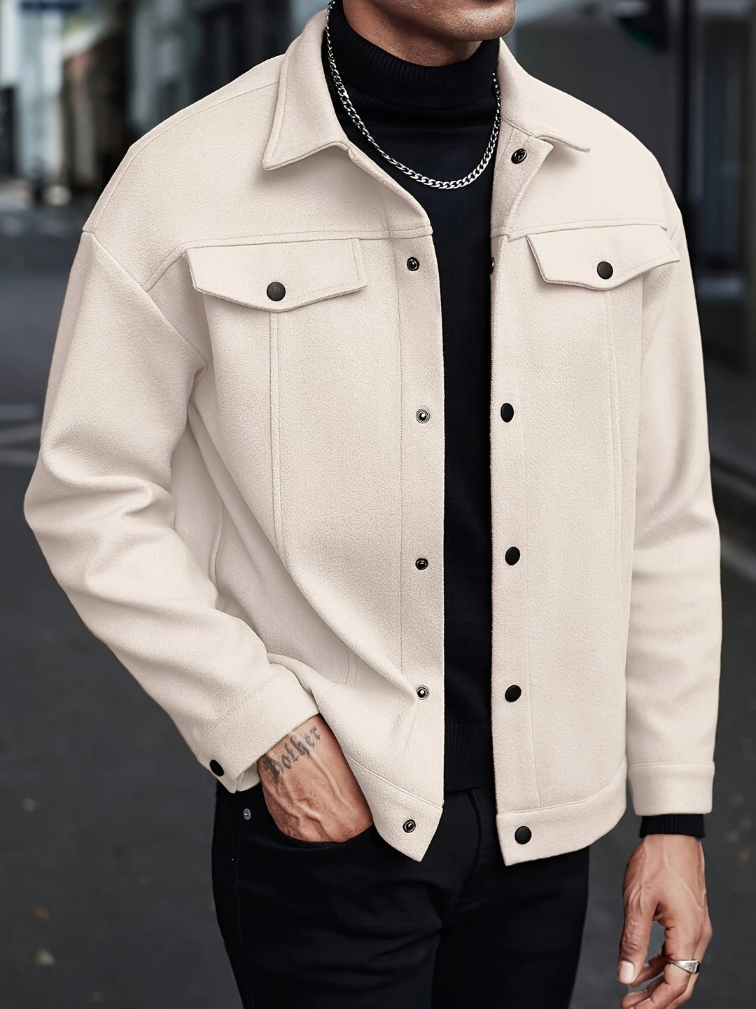 Harrison | Textured Everyday Utility Jacket