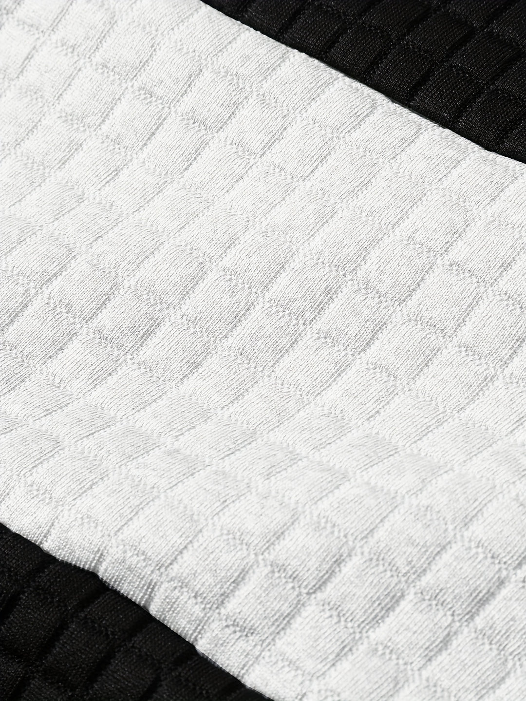 Russell | Textured Colour-Block Hoodie