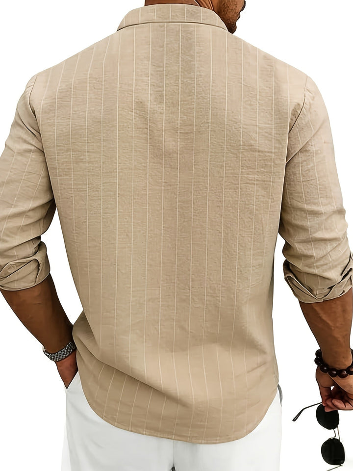 Miles | Refined Pinstripe Shirt