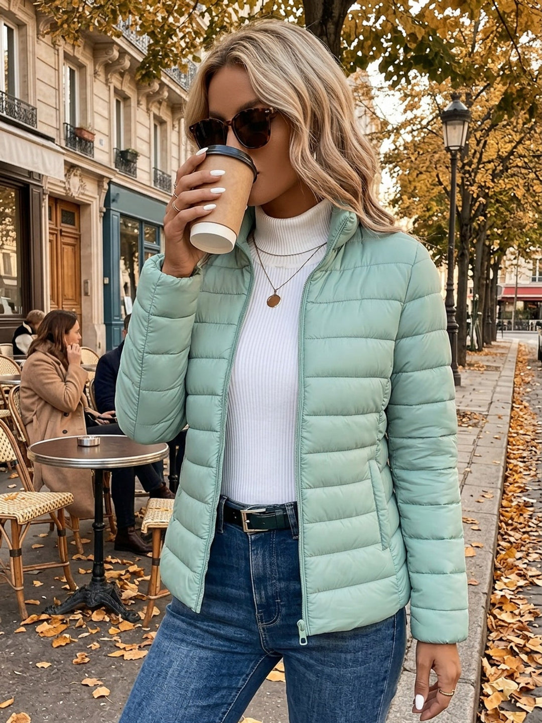 Florence | Lightweight Quilted Zip-Up Jacket