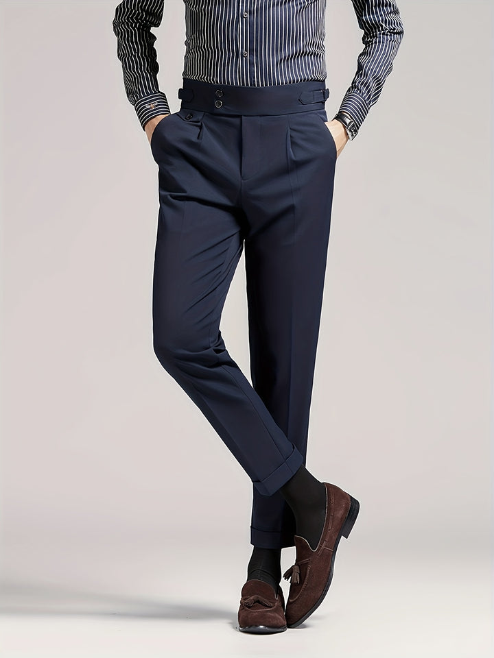 Reginald | Tailored Single-Pleat Pants