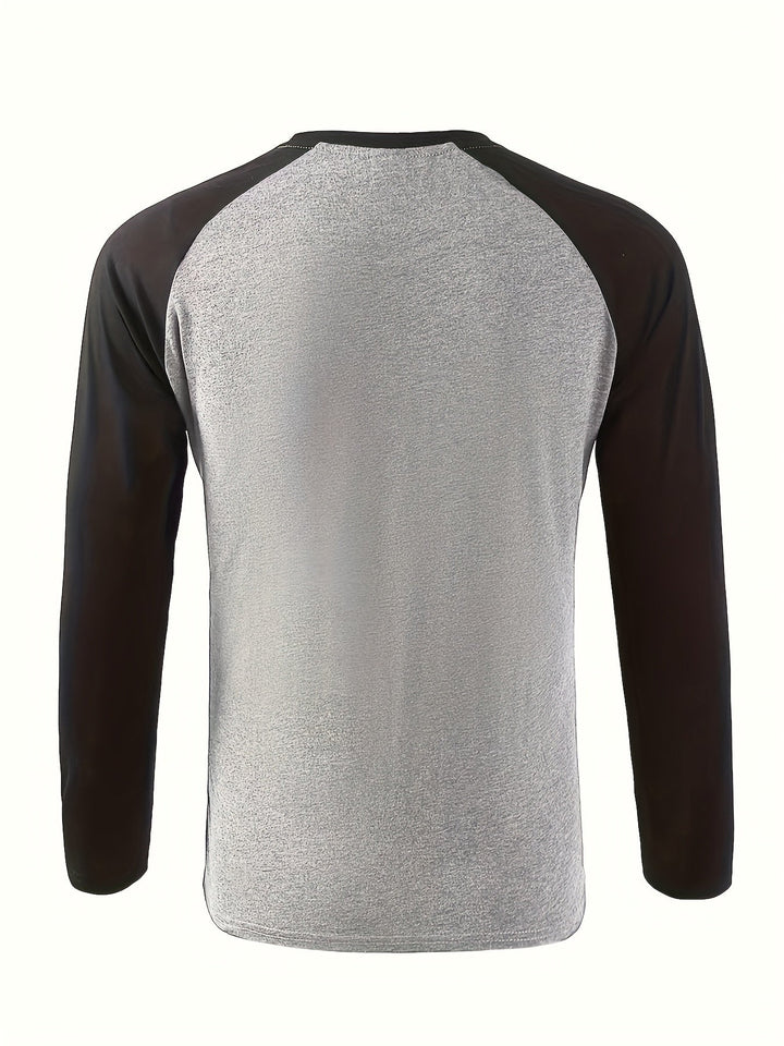 Bryson | Two-Tone Raglan Long Sleeve Shirt