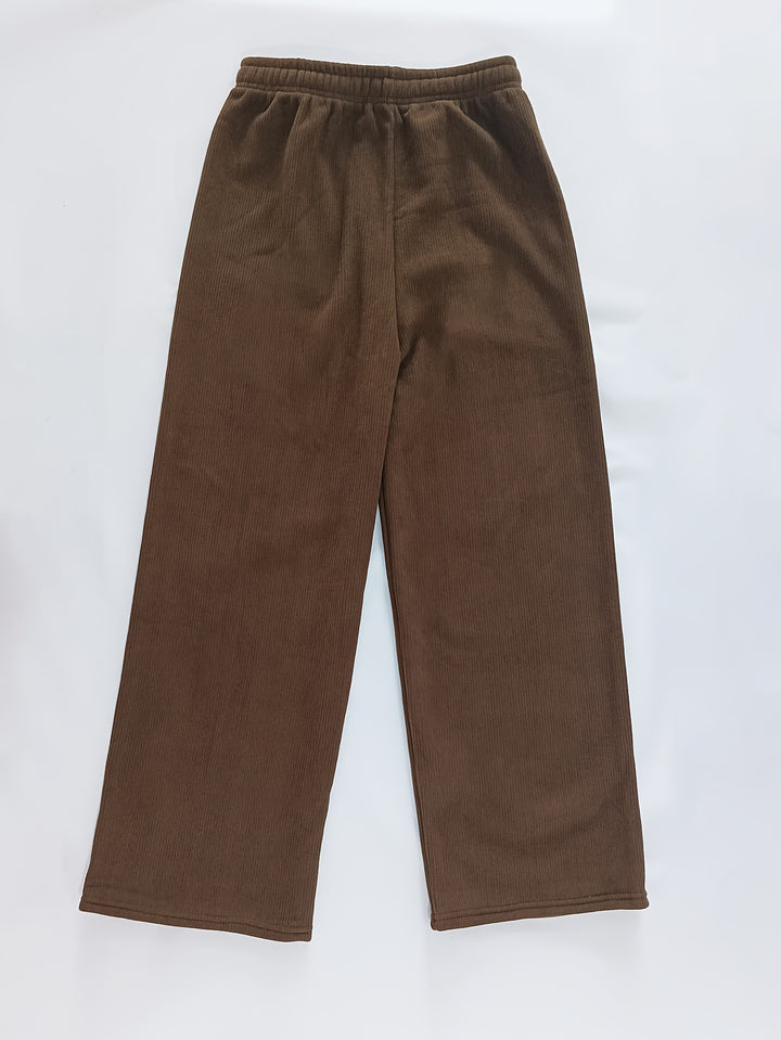 Lorraine | Cozy Wide-Leg Pants