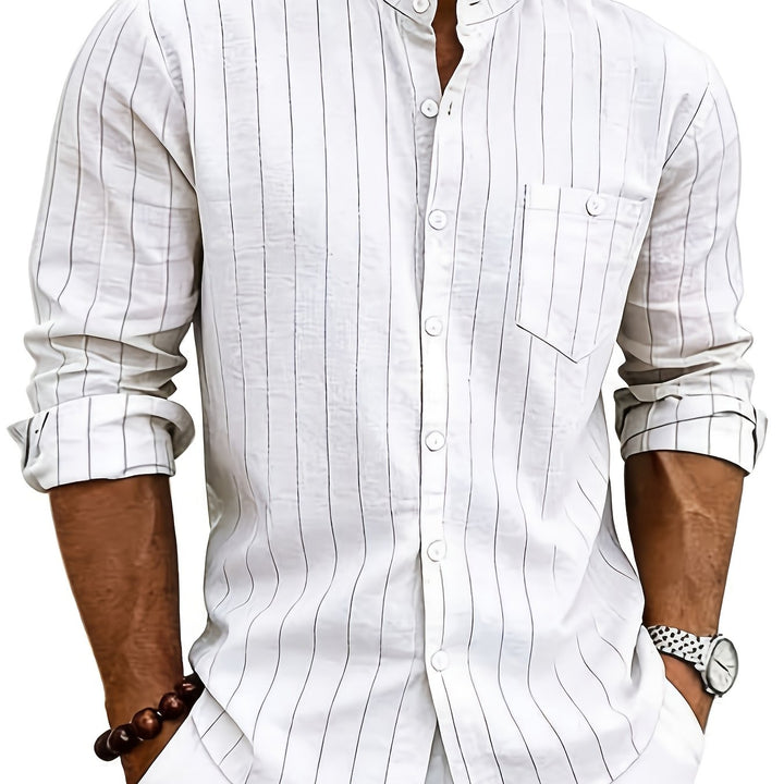 Miles | Refined Pinstripe Shirt