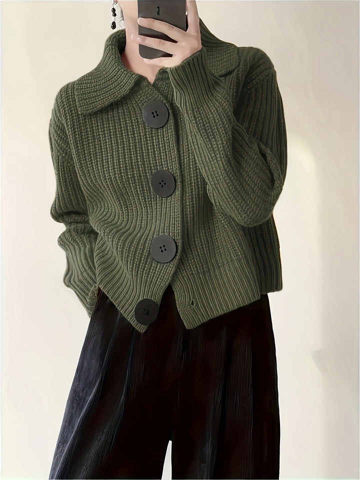 Rosemary | Cozy Collared Sweater