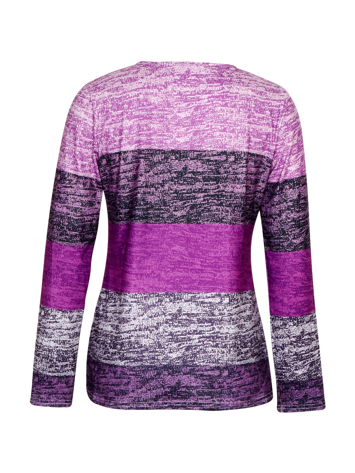 Marianne | Quarter-Zip Long Sleeve Top