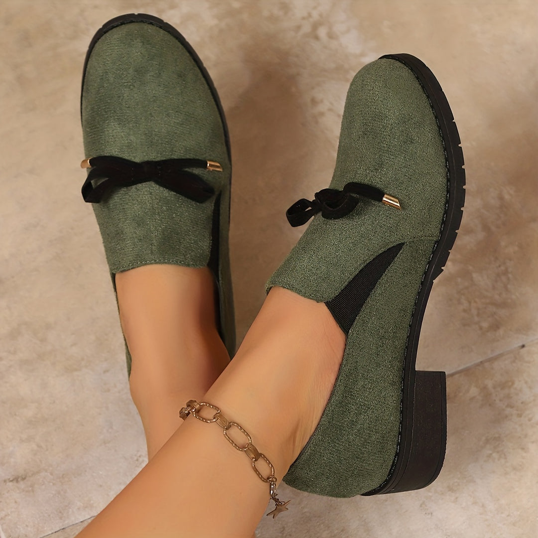 Bellamy | Bow-Detail Slip-On Loafers