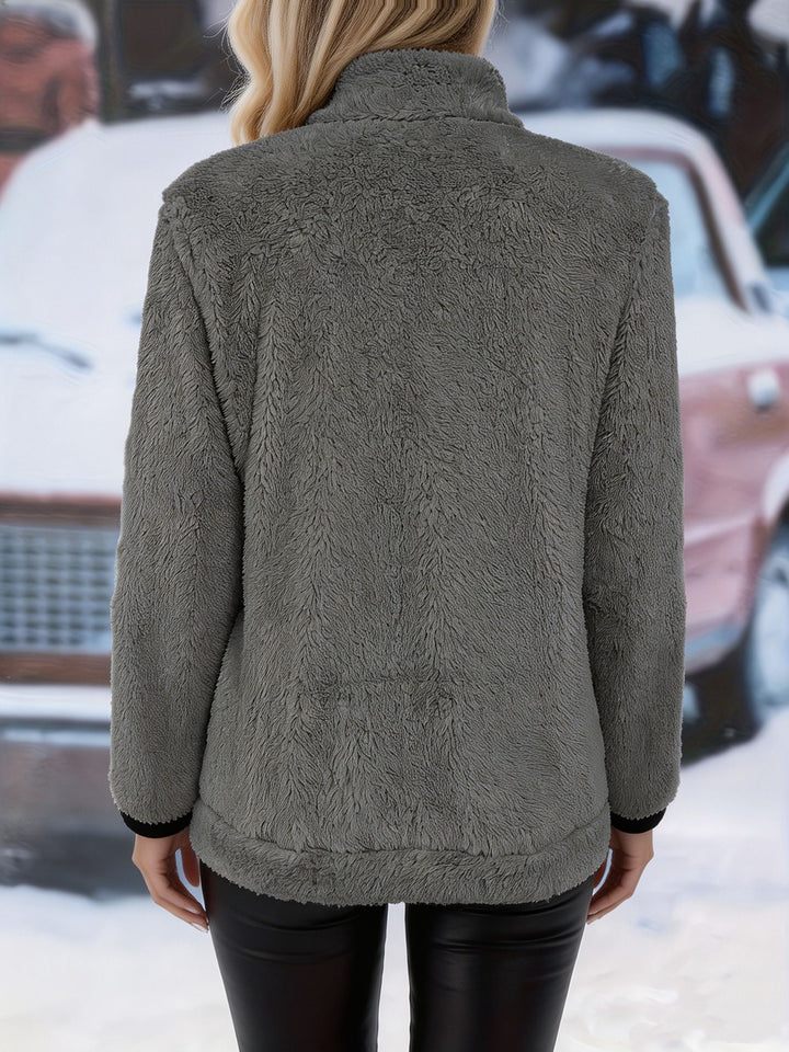 Marion | Cosy Plush Zip-Up Jacket