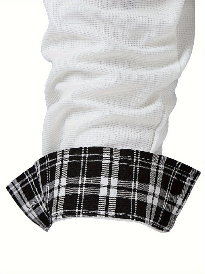Everett | Textured Contrast-Trim Shirt