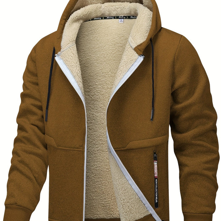 Thatcher | Cozy-Lined Hooded Zip-Up Jacket