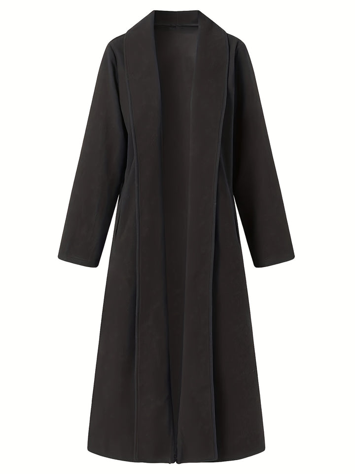 Sylvia | Flowing Longline Coat