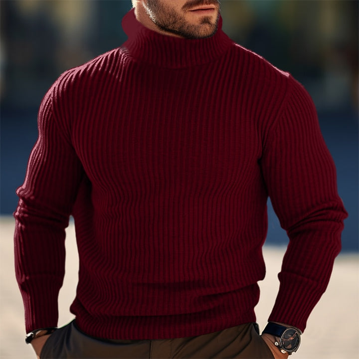 Archer | Ribbed Turtleneck Sweater