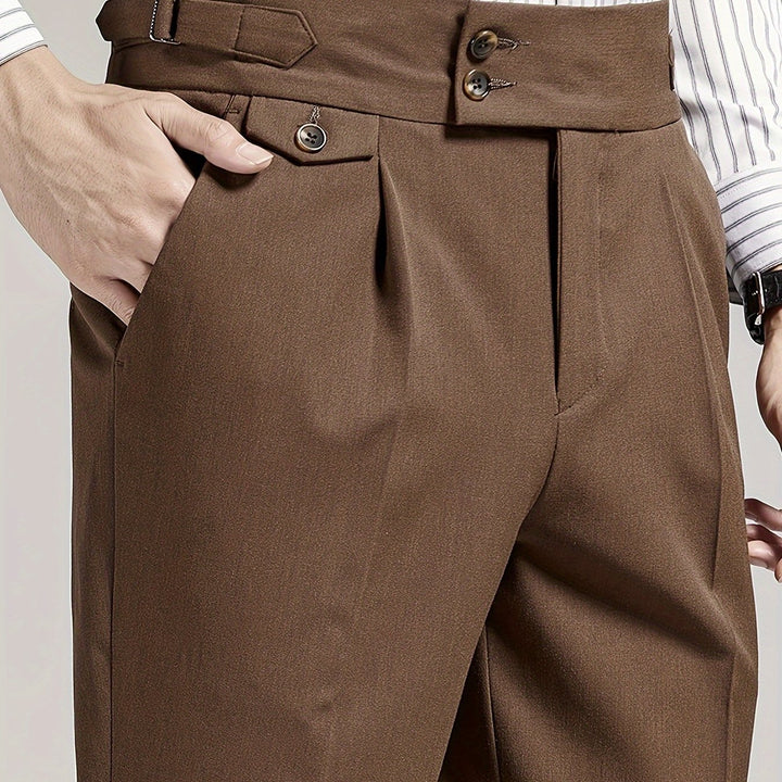 Reginald | Tailored Single-Pleat Pants