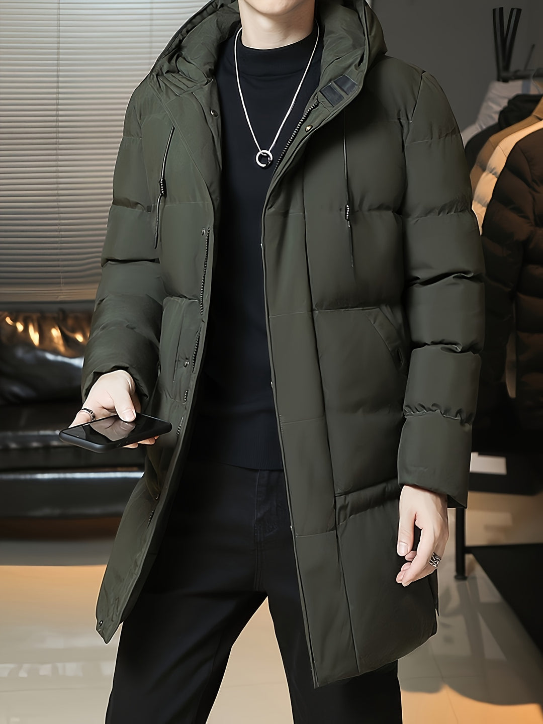 Preston | Long Hooded Winter Coat