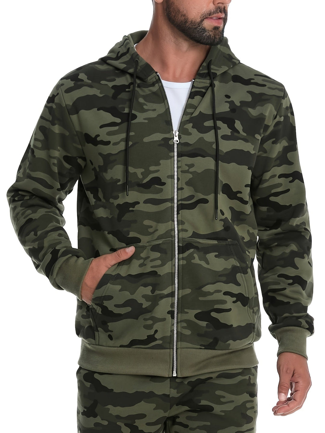 Declan | Zip-Up Hooded Sweatshirt