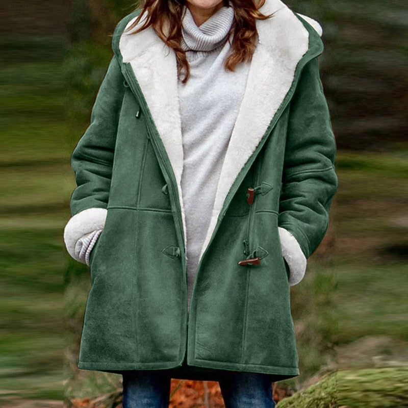 Marabel | Cozy Hooded Winter Coat