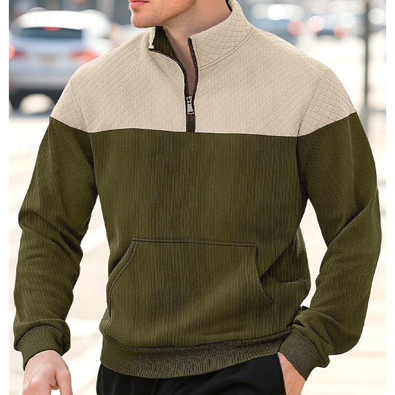 Fletcher | Quarter-Zip Standing Collar Pullover