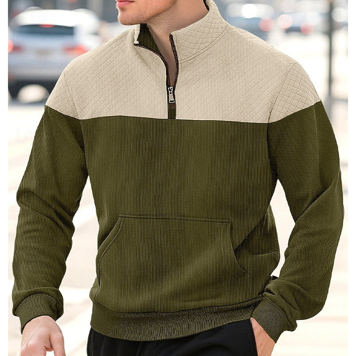Fletcher | Quarter-Zip Standing Collar Pullover