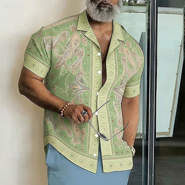 Marco | Vintage Paisley Resort Shirt