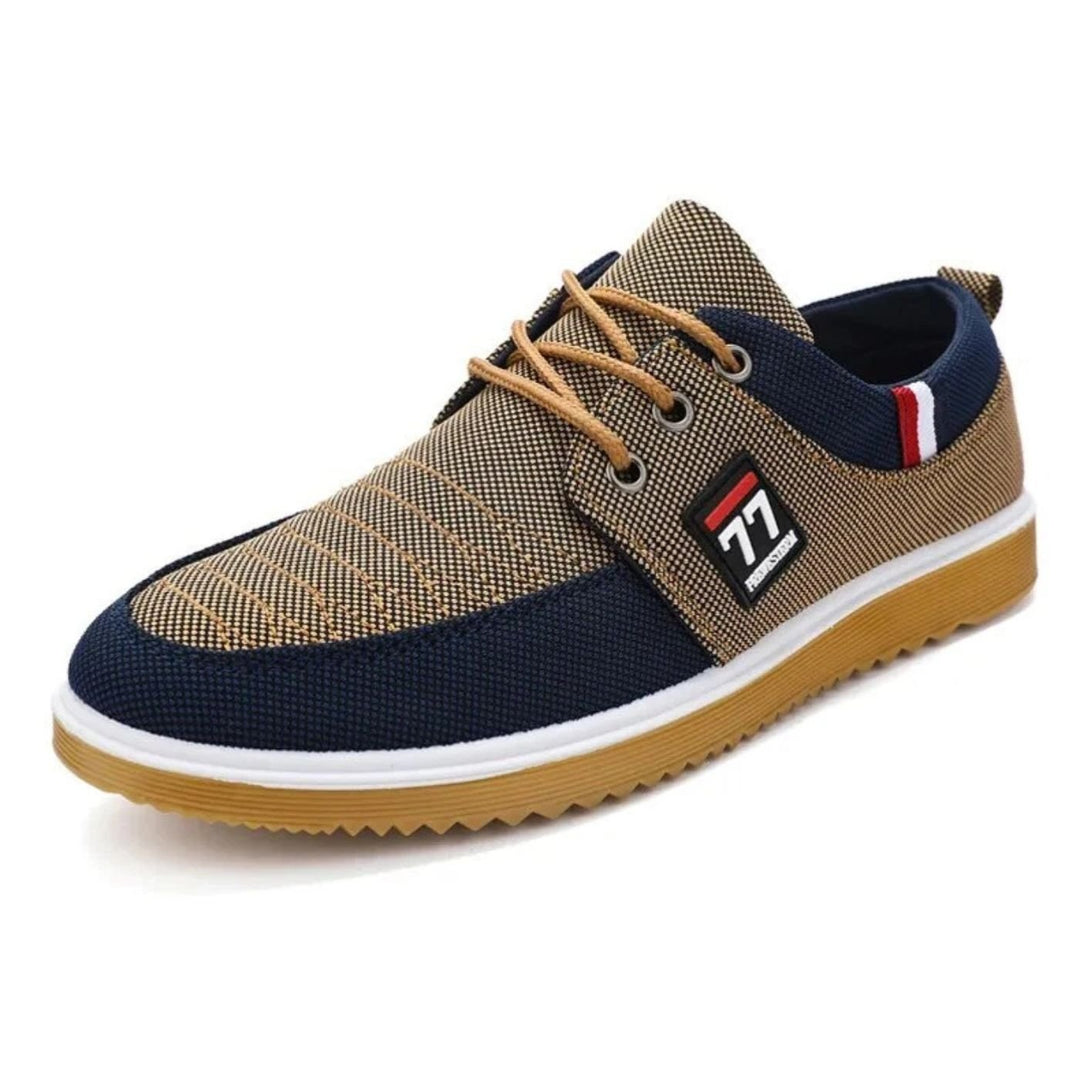 Garry | Orthopedic Canvas Lace Shoes