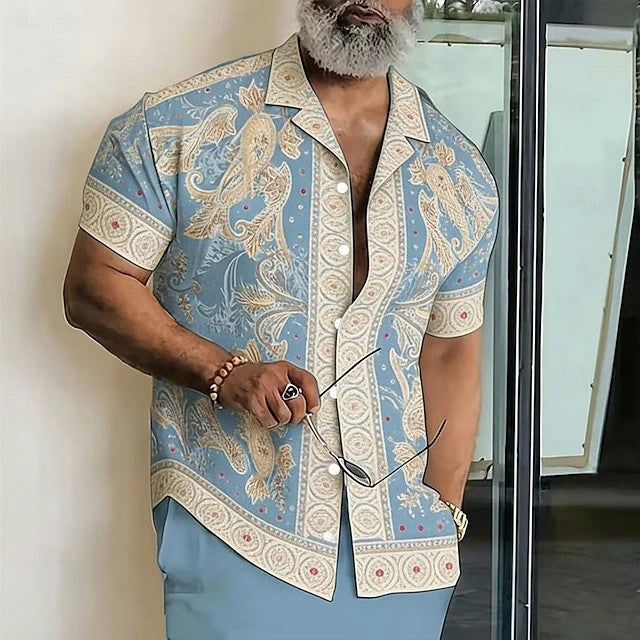 Marco | Vintage Paisley Resort Shirt