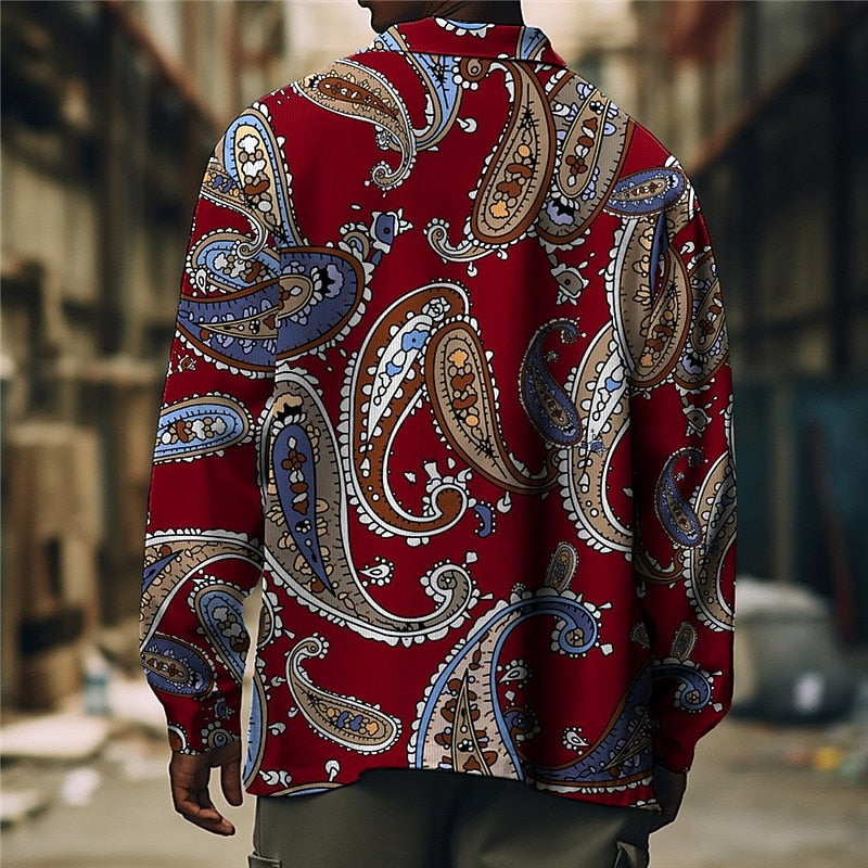 Jonah | Paisley-Print Overshirt