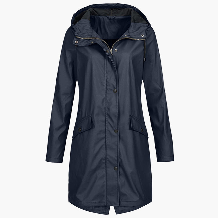 Delia | Hooded All-Weather Raincoat