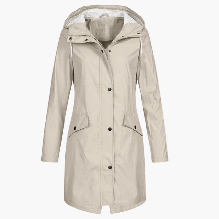 Delia | Hooded All-Weather Raincoat