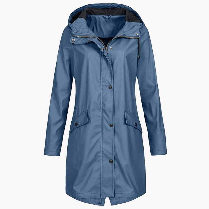 Delia | Hooded All-Weather Raincoat