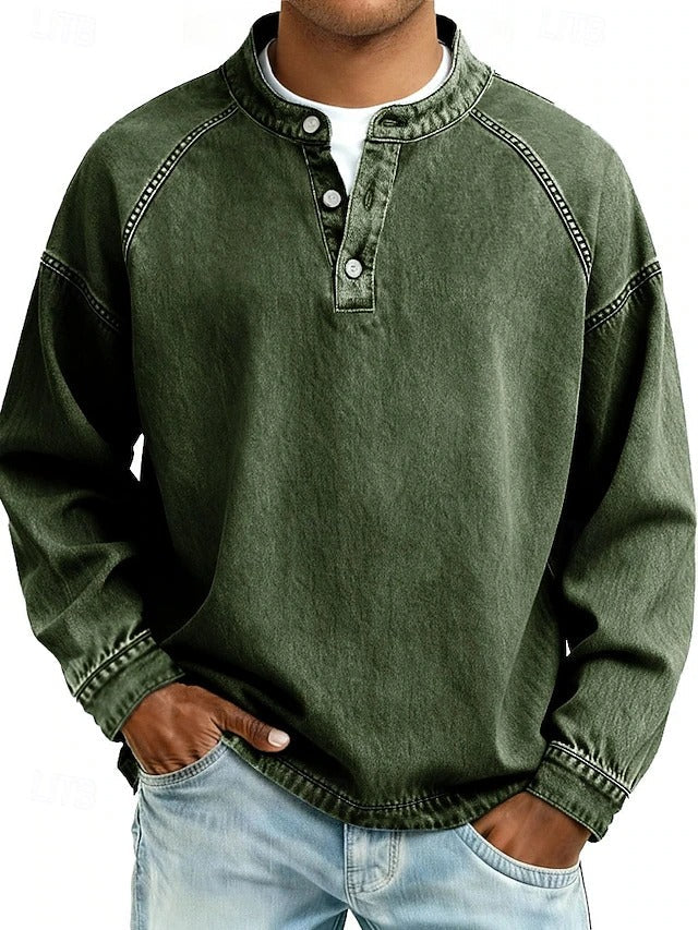 Magnus | Casual Vintage Long Sleeve Shirt