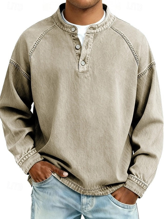 Magnus | Casual Vintage Long Sleeve Shirt