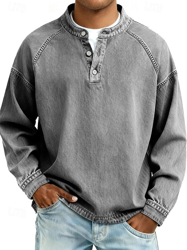Magnus | Casual Vintage Long Sleeve Shirt