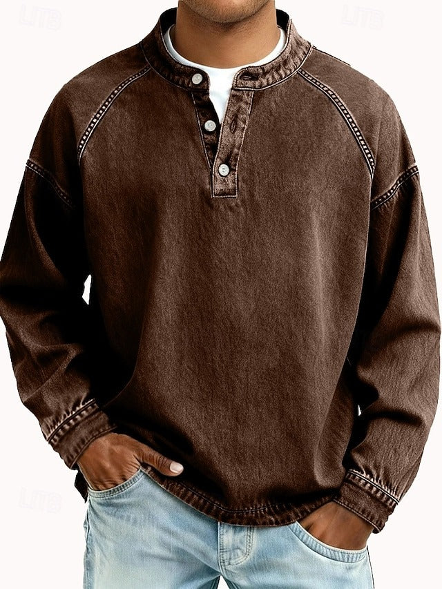 Magnus | Casual Vintage Long Sleeve Shirt
