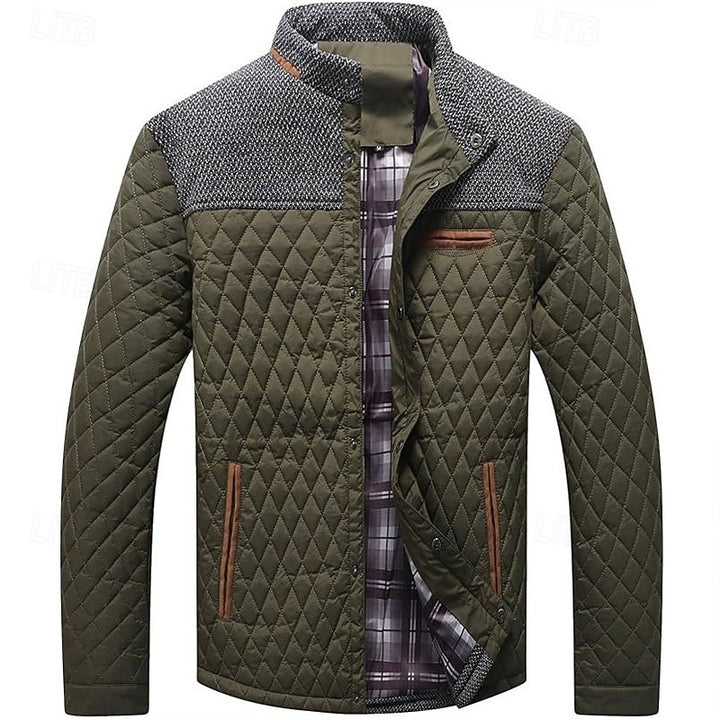 Ellison | Quilted Stand-Collar Jacket